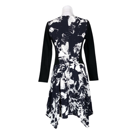 Unisex Reiss - Schiffon dress, size 36 - Blue (2)