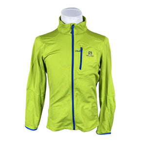Unisex Salomon - Sports shirt, long sleeve, size M - Green (1)