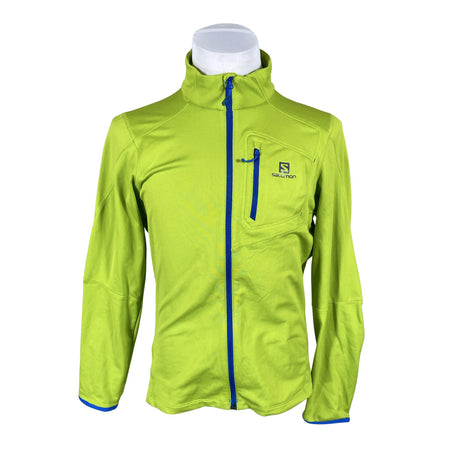 Unisex Salomon - Sports shirt, long sleeve, size M - Green ()