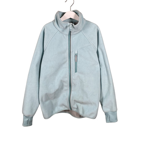 Unisex Polarn O. Pyret - Windfleece jacket, size 146 - 152 - Turquoise ()