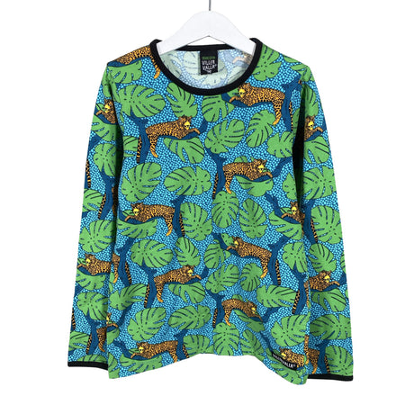 Unisex Villervalla - Tricot shirt, size 140 - 146 - Green ()