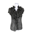 Unisex Saint Tropez - Short-sleeved blouse, size 38 - Black ()