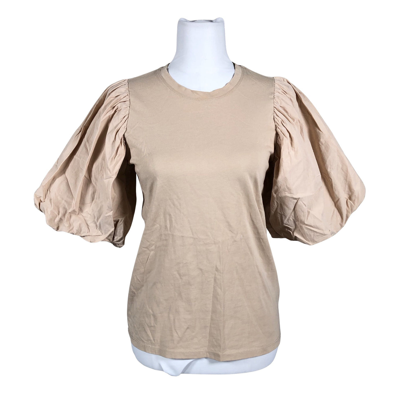 Unisex InWear - Short-sleeved blouse, size 36 - Beige (1)