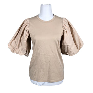 Unisex InWear - Short-sleeved blouse, size 36 - Beige (1)