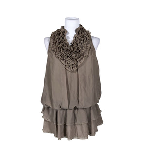 Unisex Cristelle&co - Evening tunic, size 38 - Beige (1)