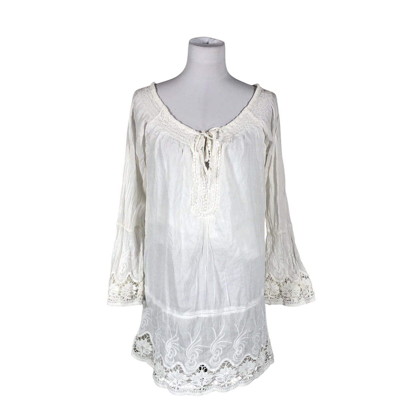 Unisex LAKLOOK - Blouse, size 40 - White (1)
