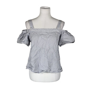 Unisex Esprit - Short-sleeved blouse, size 36 - White (1)