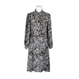 Unisex Esprit - Schiffon dress, size 38 - Brown ()