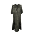 Unisex Now - Schiffon dress, size 38 - Green ()