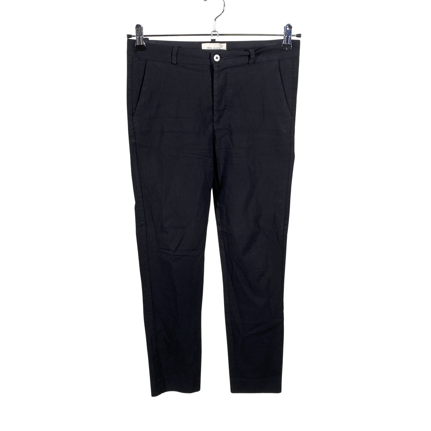 Unisex Free Quent - Straight leg trousers, size 36 - Black (1)