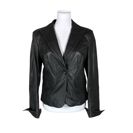 Unisex Elegance Paris - Leather jacket, size 40 - Brown ()
