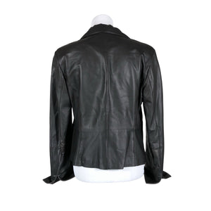Unisex Elegance Paris - Leather jacket, size 40 - Brown (2)