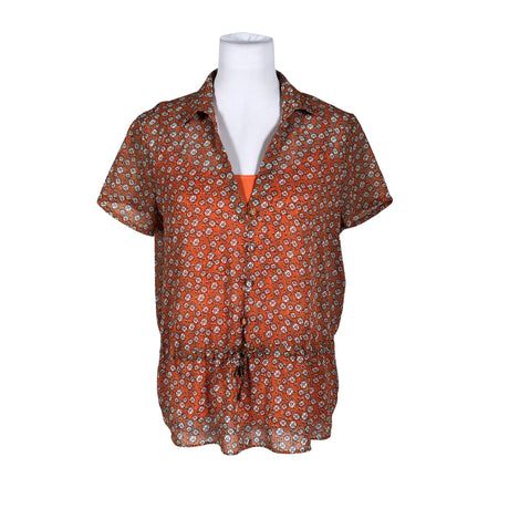 Unisex Esprit - Short-sleeved blouse, size 40 - Orange ()