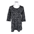Unisex Nanso - Tricot tunic, size 40 - Black ()