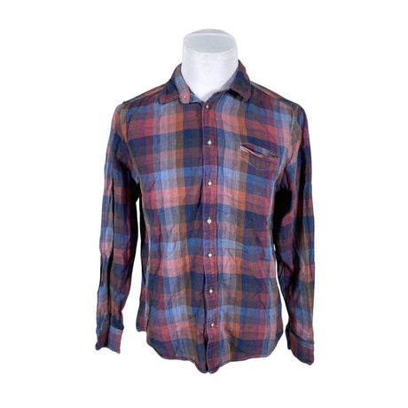 Unisex Crocker - Collared shirt, size L - Wine red ()