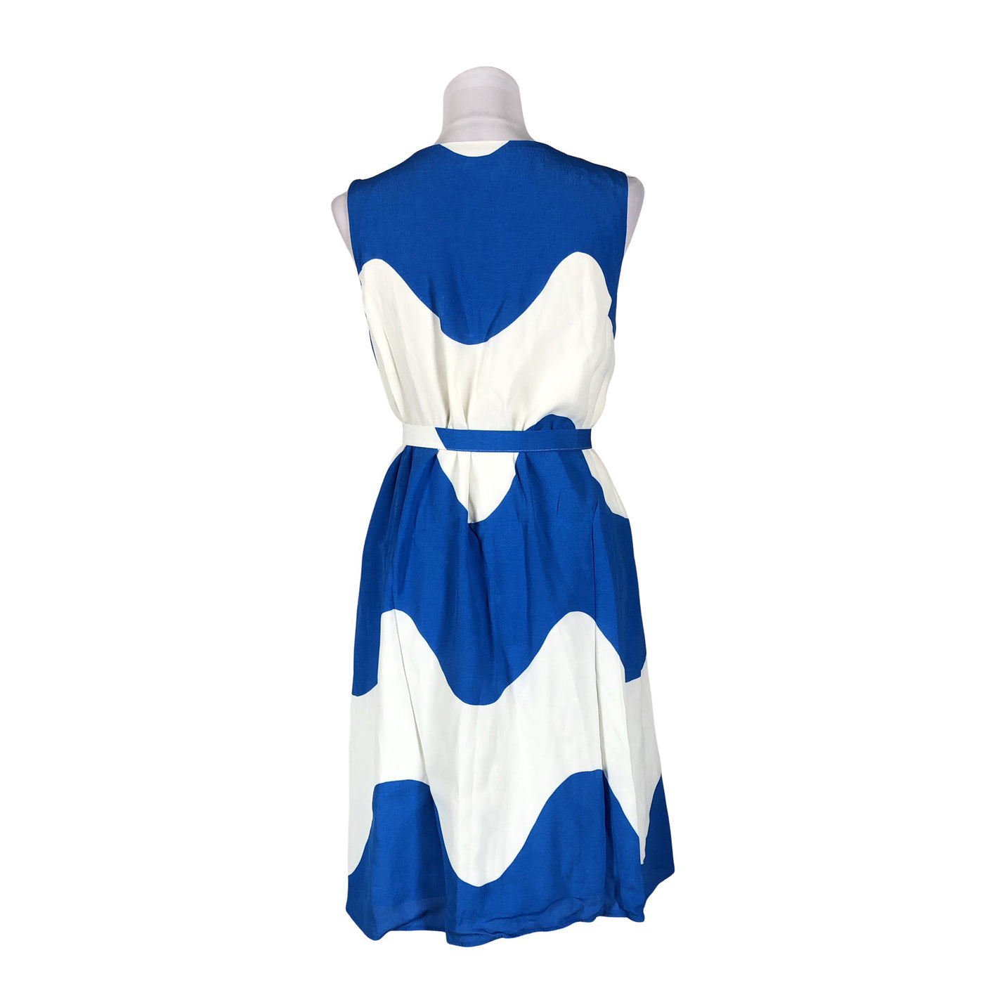 Unisex Marimekko - Schiffon dress, size 38 - Blue (3)
