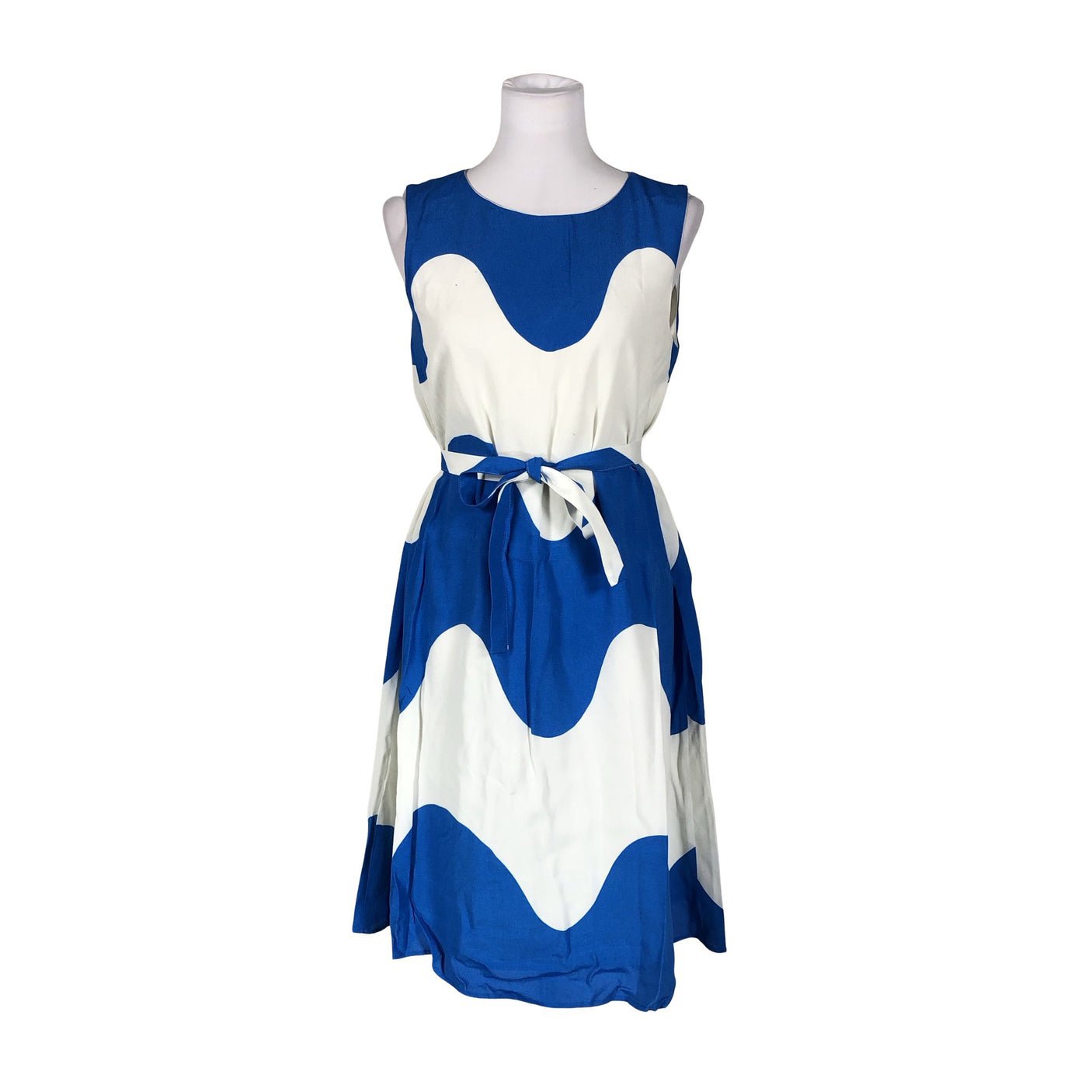 Unisex Marimekko - Schiffon dress, size 38 - Blue (1)