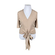 Unisex Andiata - Short-sleeved blouse, size 42 - Beige ()