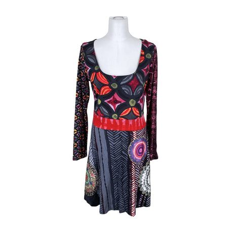 Unisex Desigual - Tricot dress, size 38 - Black ()