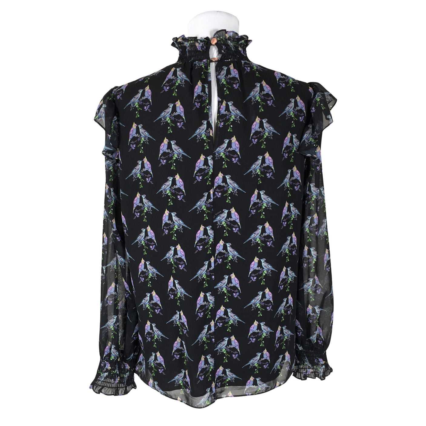 Unisex Ted Baker - Blouse, size 38 - Black (2)