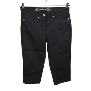 Unisex Steilmann - Capri pants, size 38 - Black (1)
