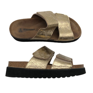Unisex Birkenstock - Sandals, size 40 - Gold (1)