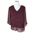 Unisex Friendtex - Blouse, size 34 - Wine red ()