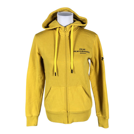 Unisex Peak Performance - Hoodie, size 38 - Yellow ()
