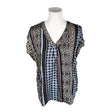 Unisex Culture - Short-sleeved blouse, size 40 - Blue ()