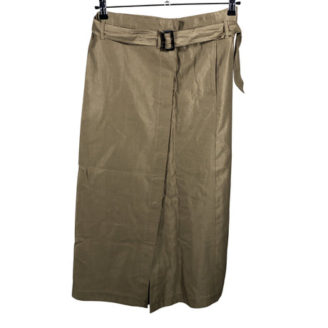 Unisex Filippa K. - Fabric skirt, size 38 - Brown ()