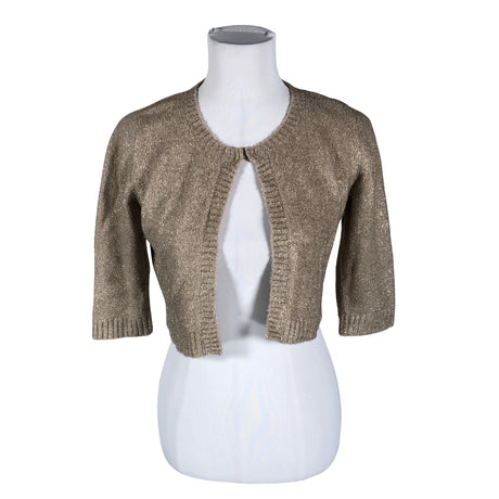 Unisex Marella - Knit bolero jacket, size 40 - Brown ()