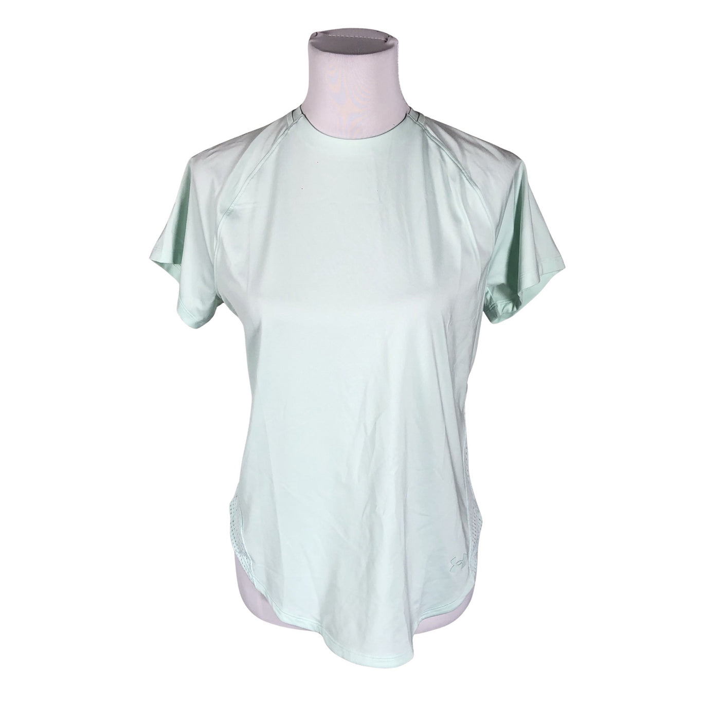 Unisex Under Armour - Sports shirt, short sleeve, size 38 - Turquoise (1)