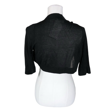 Unisex Your Face - Knit bolero jacket, size 38 - Black (2)