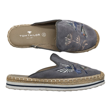 Unisex Tom Tailor - Slip-on shoes, size 36 - Gray ()