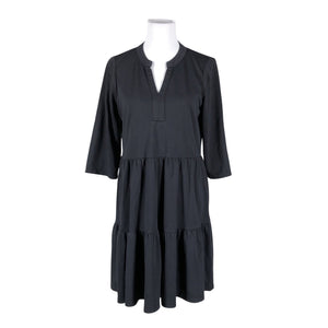 Unisex Part two - Tricot dress, size 38 - Black (1)