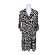 Unisex Kaffe - Schiffon dress, size 34 - Black ()