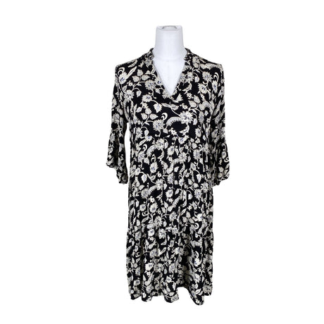 Unisex Kaffe - Schiffon dress, size 34 - Black ()