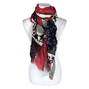 Unisex Marc O'Polo - Scarf, size Maxi - Red (1)