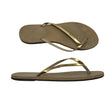 Unisex Havaianas - Beach sandals, size 40 - Gold ()