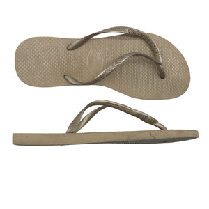 Unisex Havaianas - Beach sandals, size 37 - Gold (1)