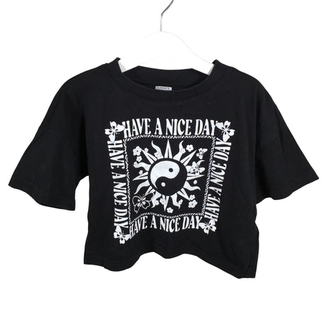 Unisex Lindex - T-shirt, size 122 - 128 - Black ()
