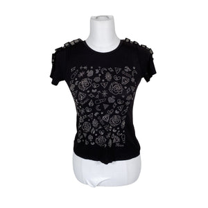 Unisex Guess - T-shirt, size 34 - Black (1)
