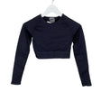 Unisex Aim'n - Sports shirt, long sleeve, size 36 - Black ()