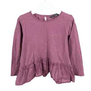 Unisex Lindex - Tricot shirt, size 110 - 116 - Light pink (1)