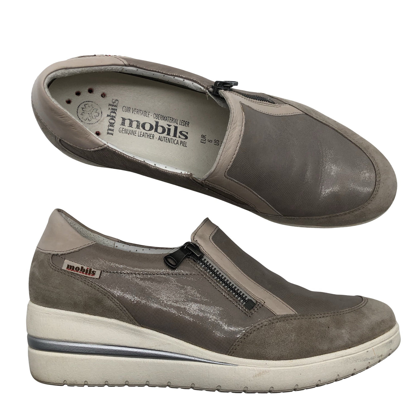 Unisex Mobils - Walking shoes, size 39 - Beige (1)