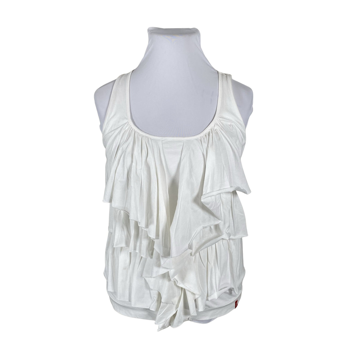 Unisex Esprit - Tricot tank top, size 42 - White (1)