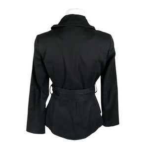 Unisex Your Face - Trench coat, size 36 - Black (2)