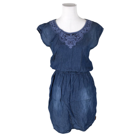 Unisex Naketano - Schiffon dress, size 36 - Blue ()