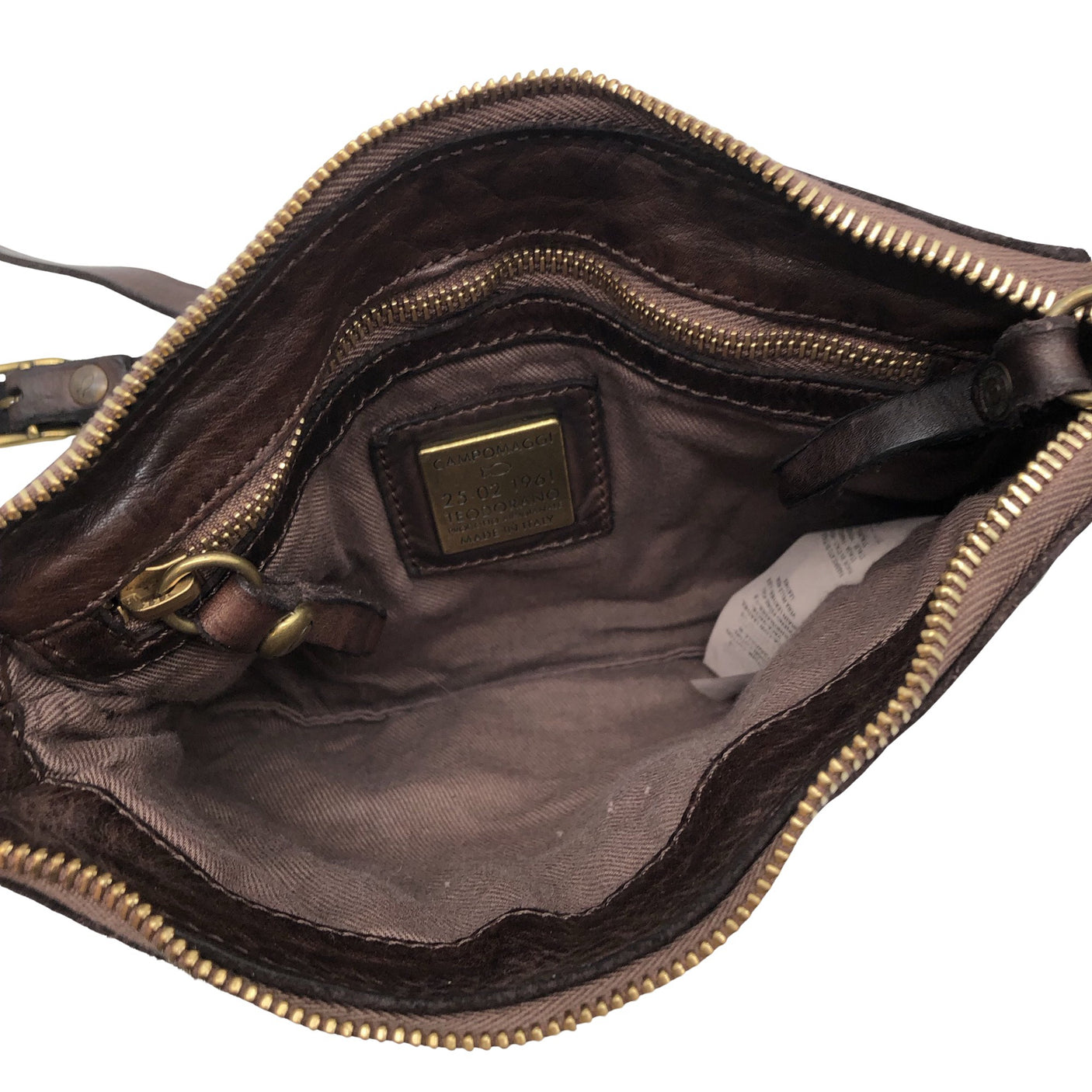 Unisex Campomaggi - Shoulder bag, size Mini - Brown (3)