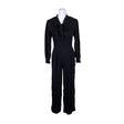 Unisex Hearts & Roses - Overalls, size 38 - Black ()